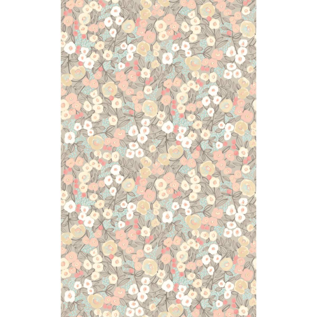 Ohpopsi Glasshouse Flora Ditsy	- Peach & Dove