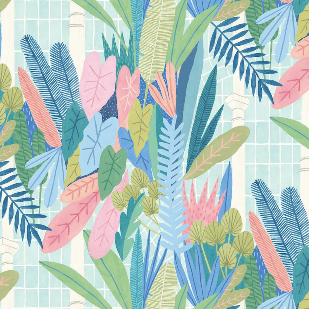 Ohpopsi Glasshouse Glasshouse - Indigo & Pink