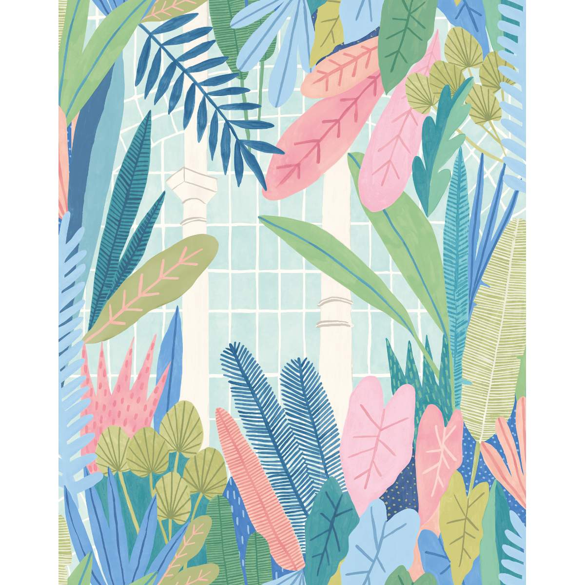 Ohpopsi Glasshouse Glasshouse - Indigo & Pink