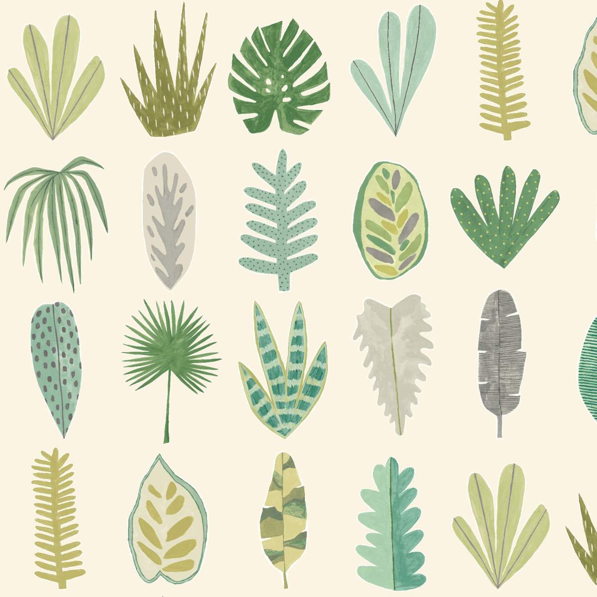 Ohpopsi Glasshouse Leaf Boogie - Forest