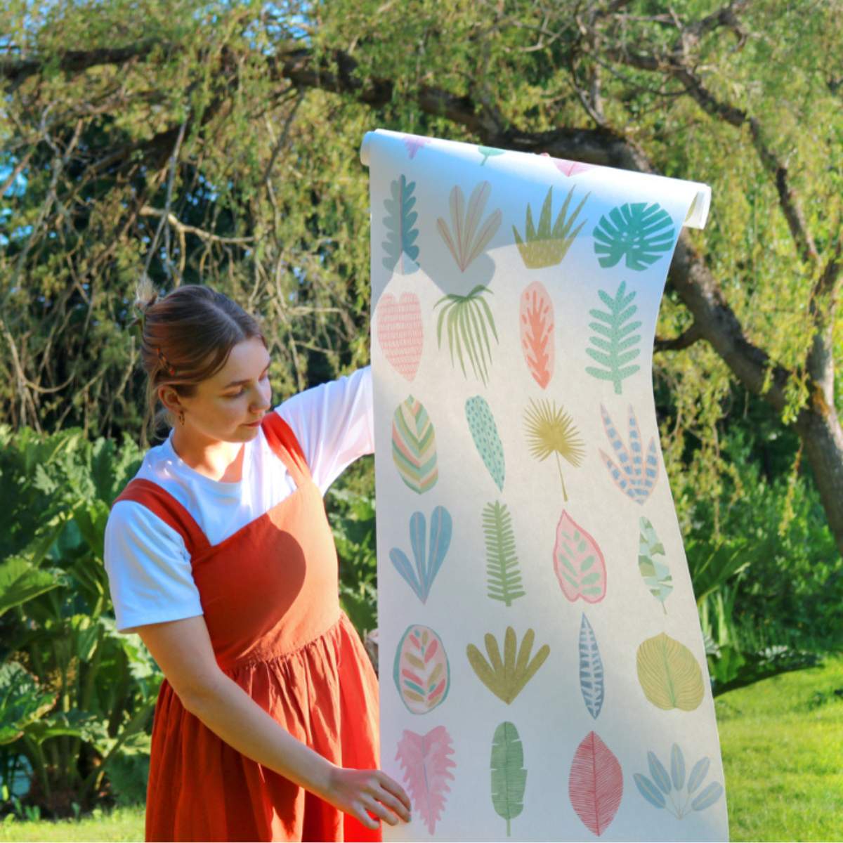Ohpopsi Glasshouse Leaf Boogie - Pastel