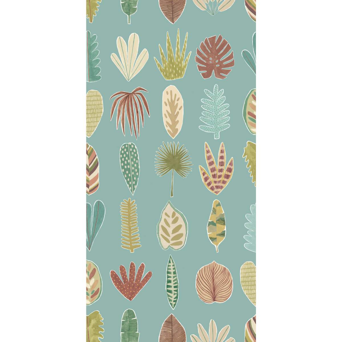 Ohpopsi Glasshouse Leaf Boogie - Seafoam
