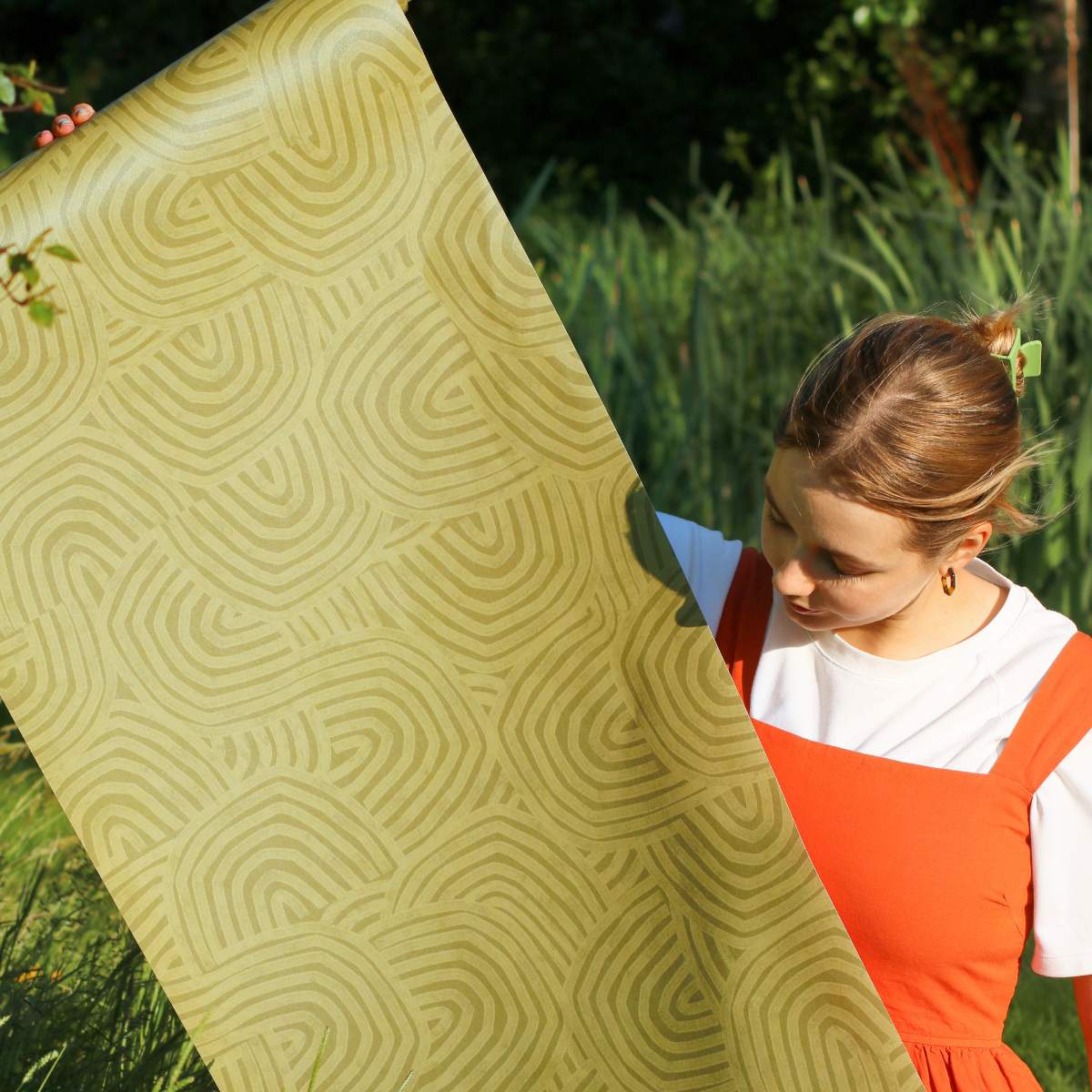 Ohpopsi Glasshouse Venation - Olive