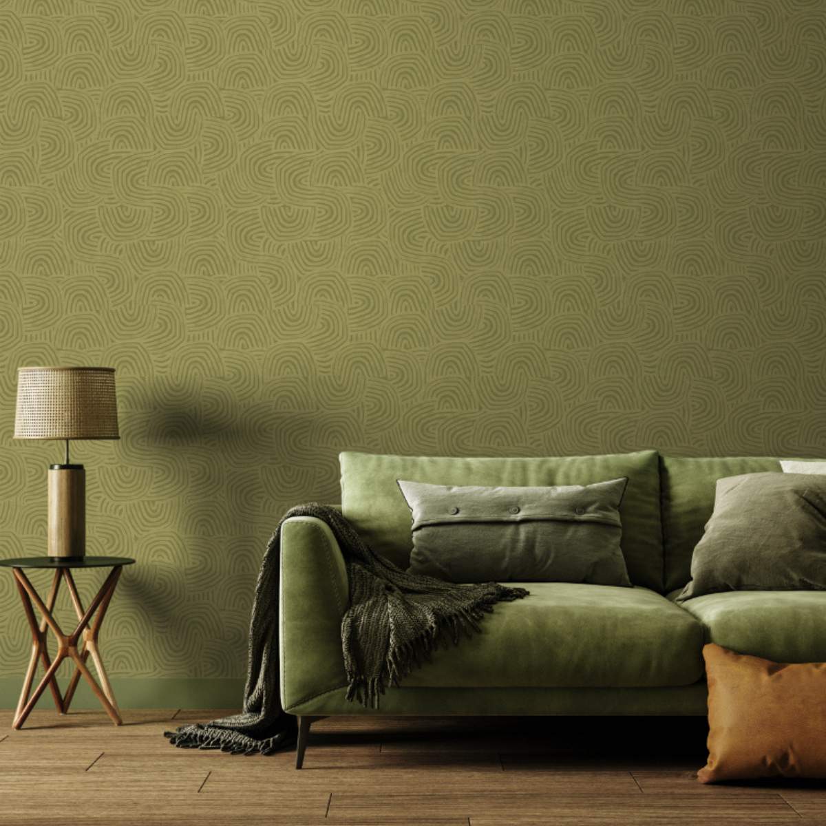 Ohpopsi Glasshouse Venation - Olive