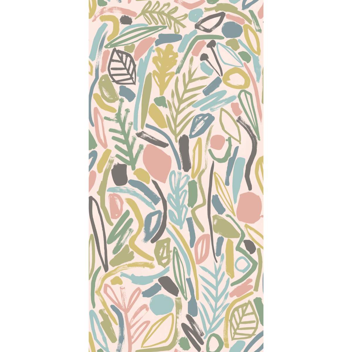 Ohpopsi Glasshouse Verdure - Blush & Petrol