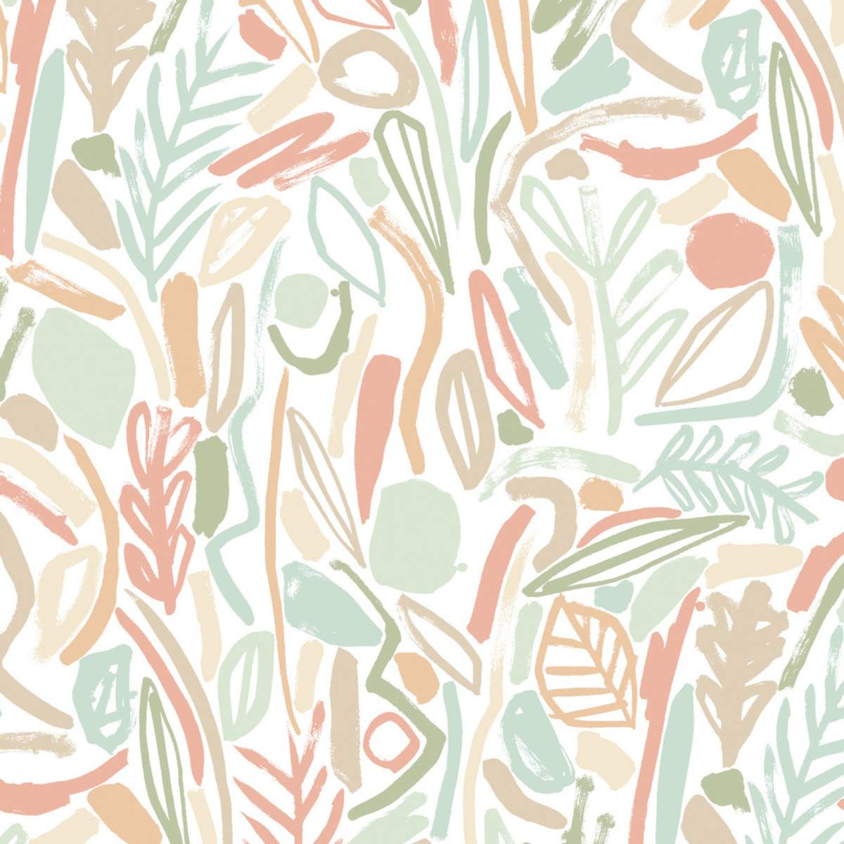 Ohpopsi Glasshouse Verdure - Sage & Apricot