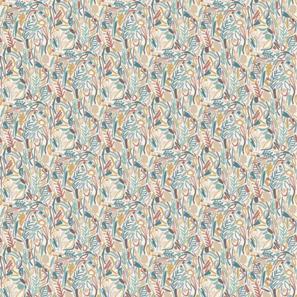 Ohpopsi Glasshouse Verdure - Teal & Cinnamon