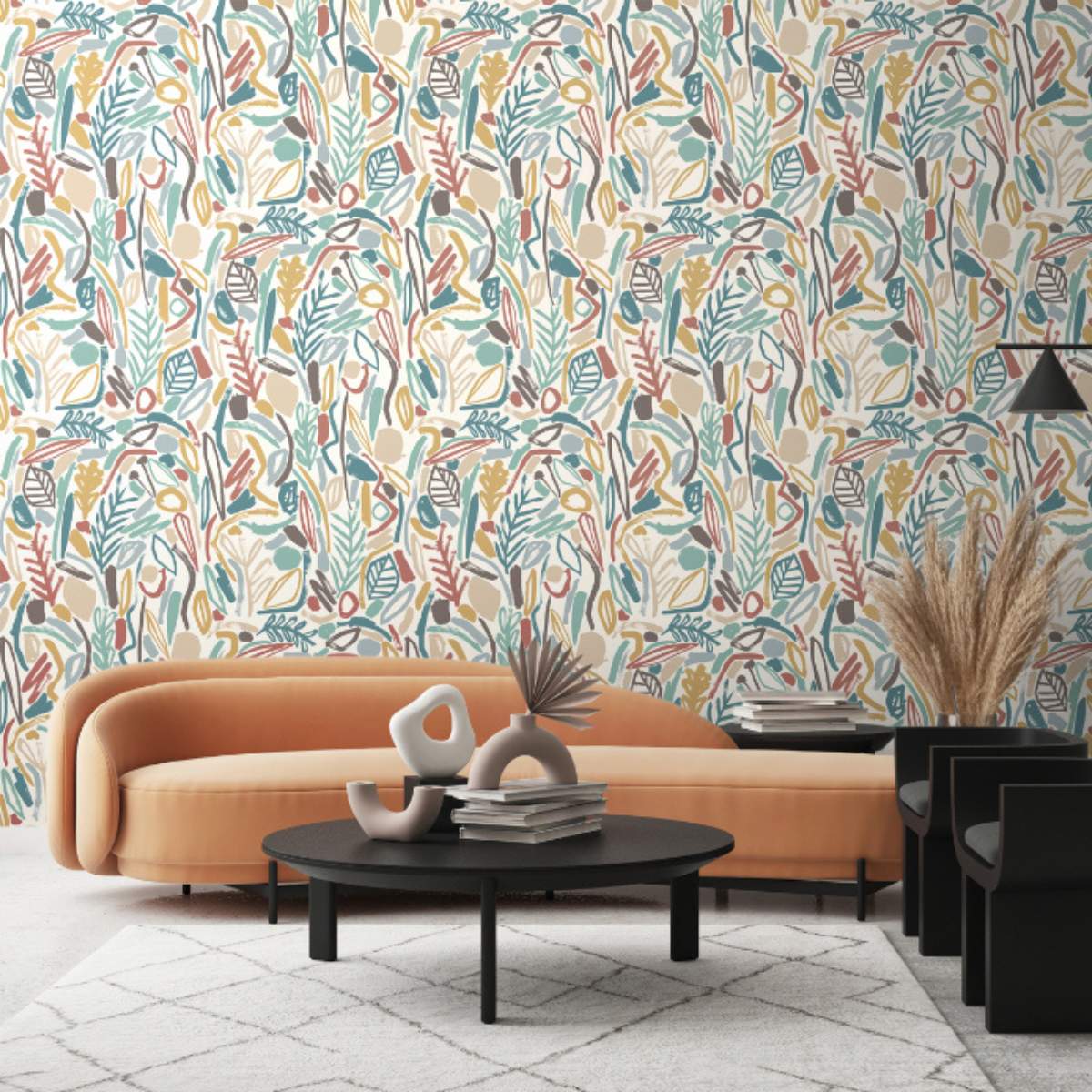 Ohpopsi Glasshouse Verdure - Teal & Cinnamon