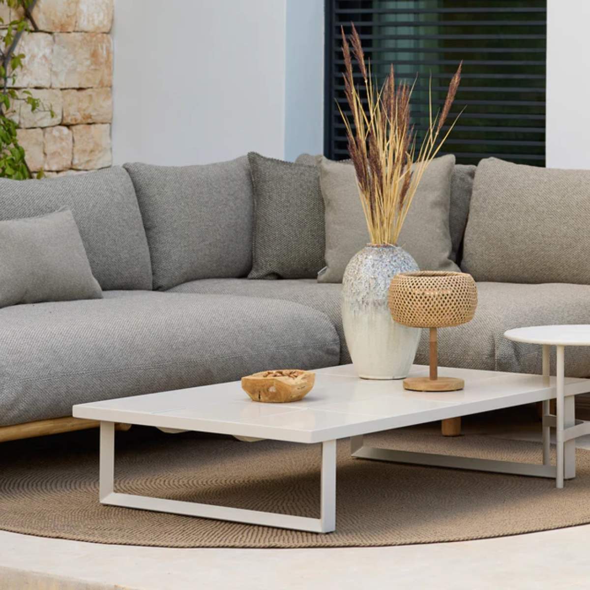 Cane-line Glaze Coffee Table, Rectangular