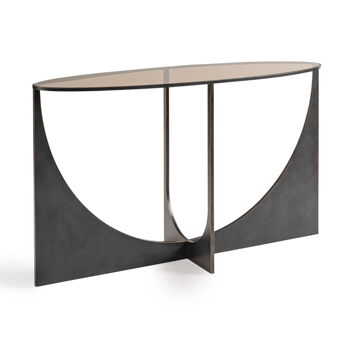 Libra Interiors Glenthorpe Sculpted Console Table