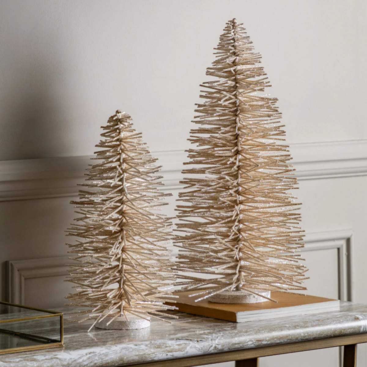 Gallery Direct Glittered Brush Tree