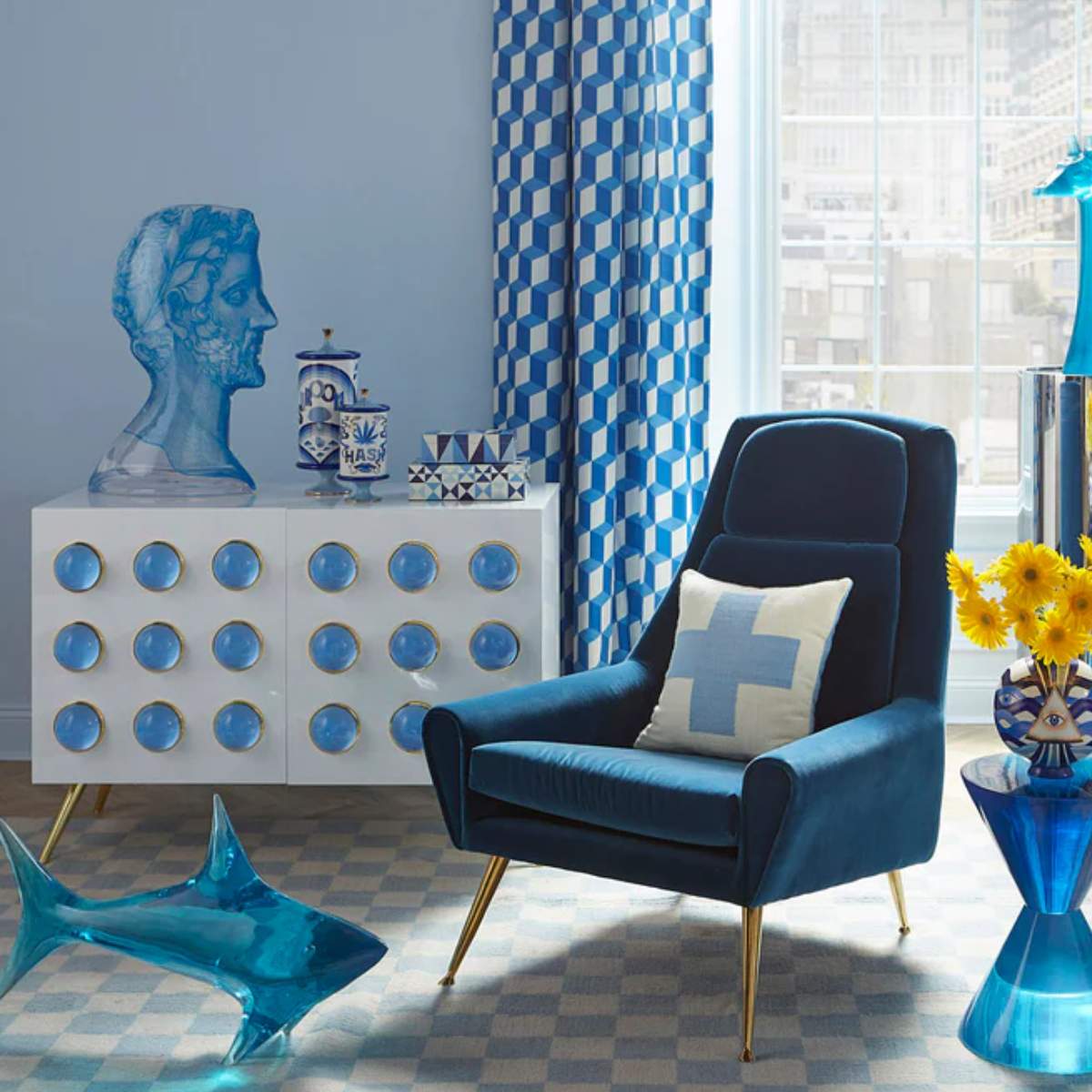 Jonathan Adler Globo Cabinet