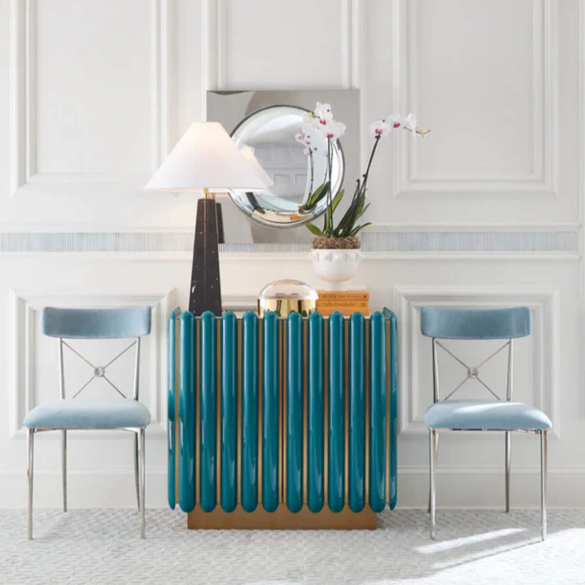 Jonathan Adler Globo Convex Mirror
