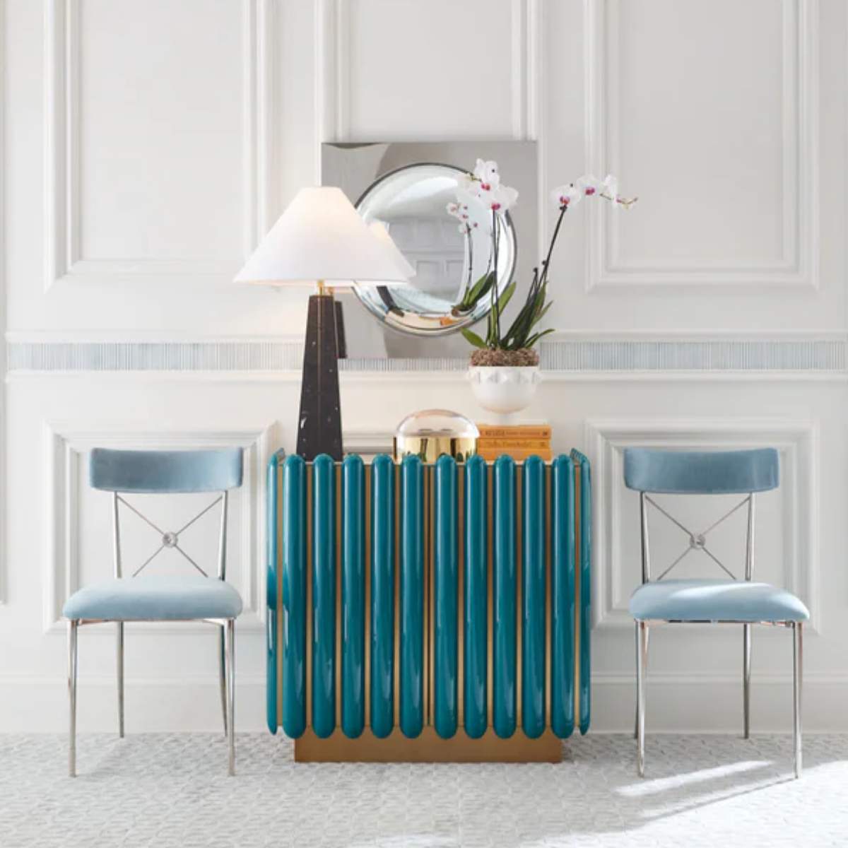 Jonathan Adler Globo Convex Mirror