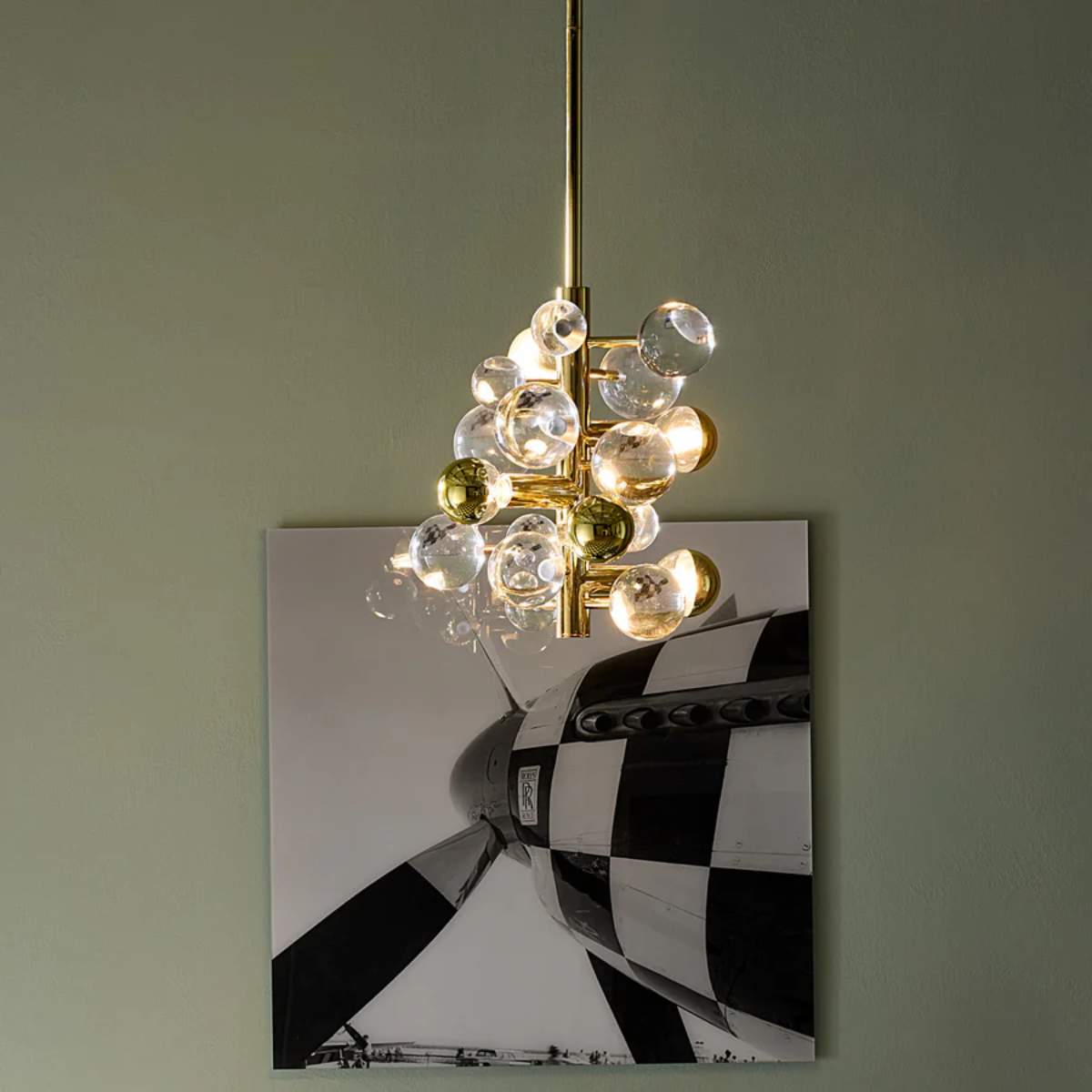 Jonathan Adler Globo Five-Light Chandelier