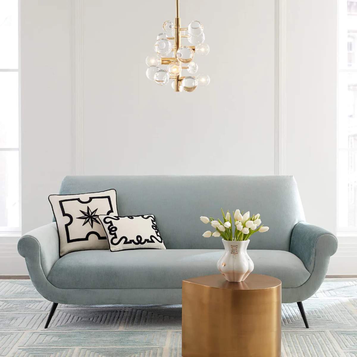 Jonathan Adler Globo Five-Light Chandelier