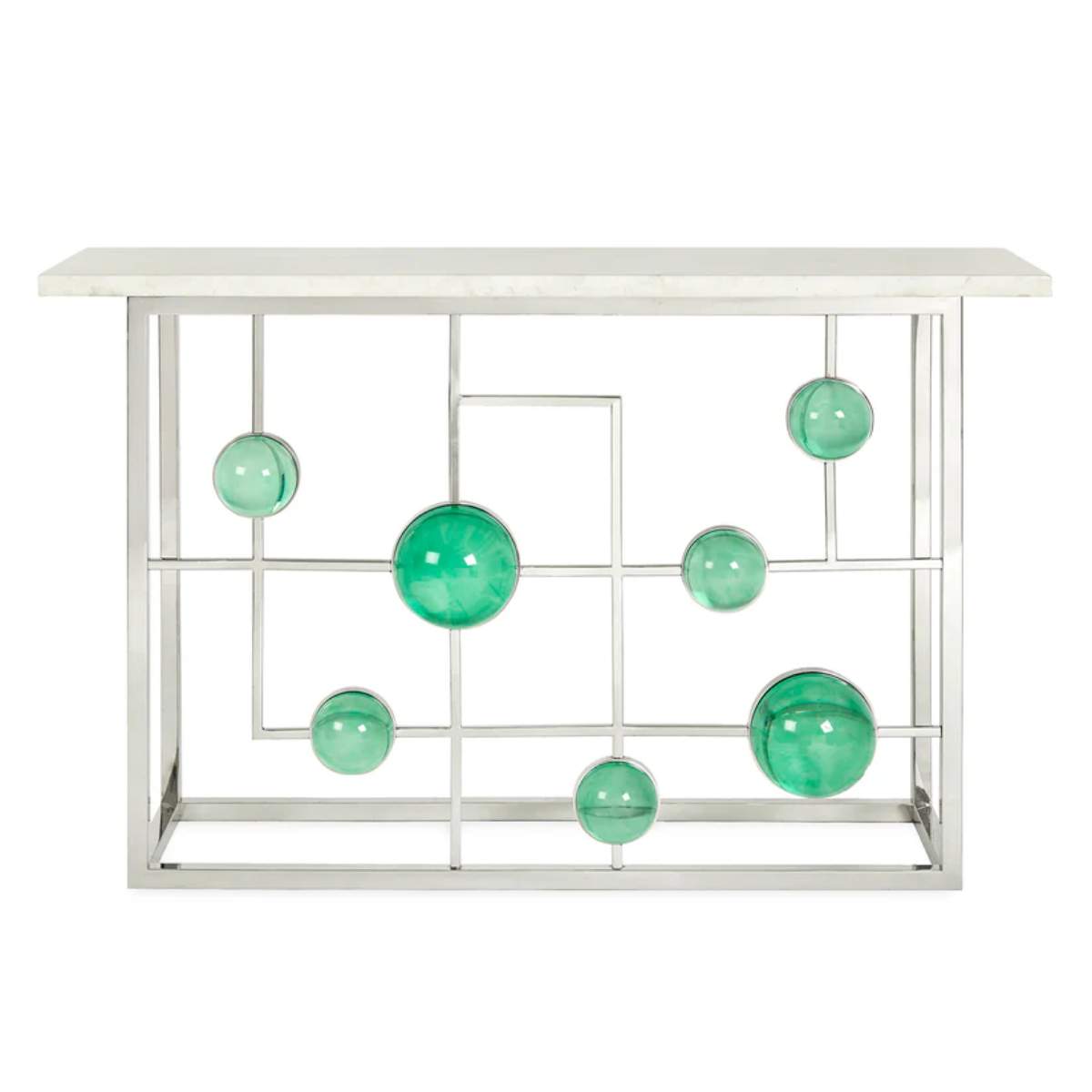 Jonathan Adler Globo Fretwork Console