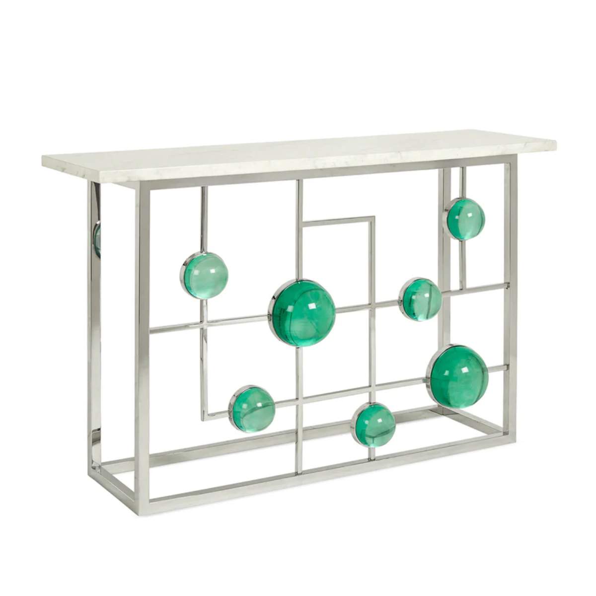 Jonathan Adler Globo Fretwork Console