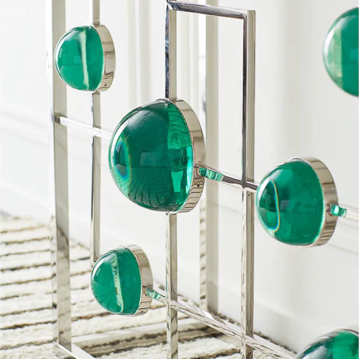 Jonathan Adler Globo Fretwork Console