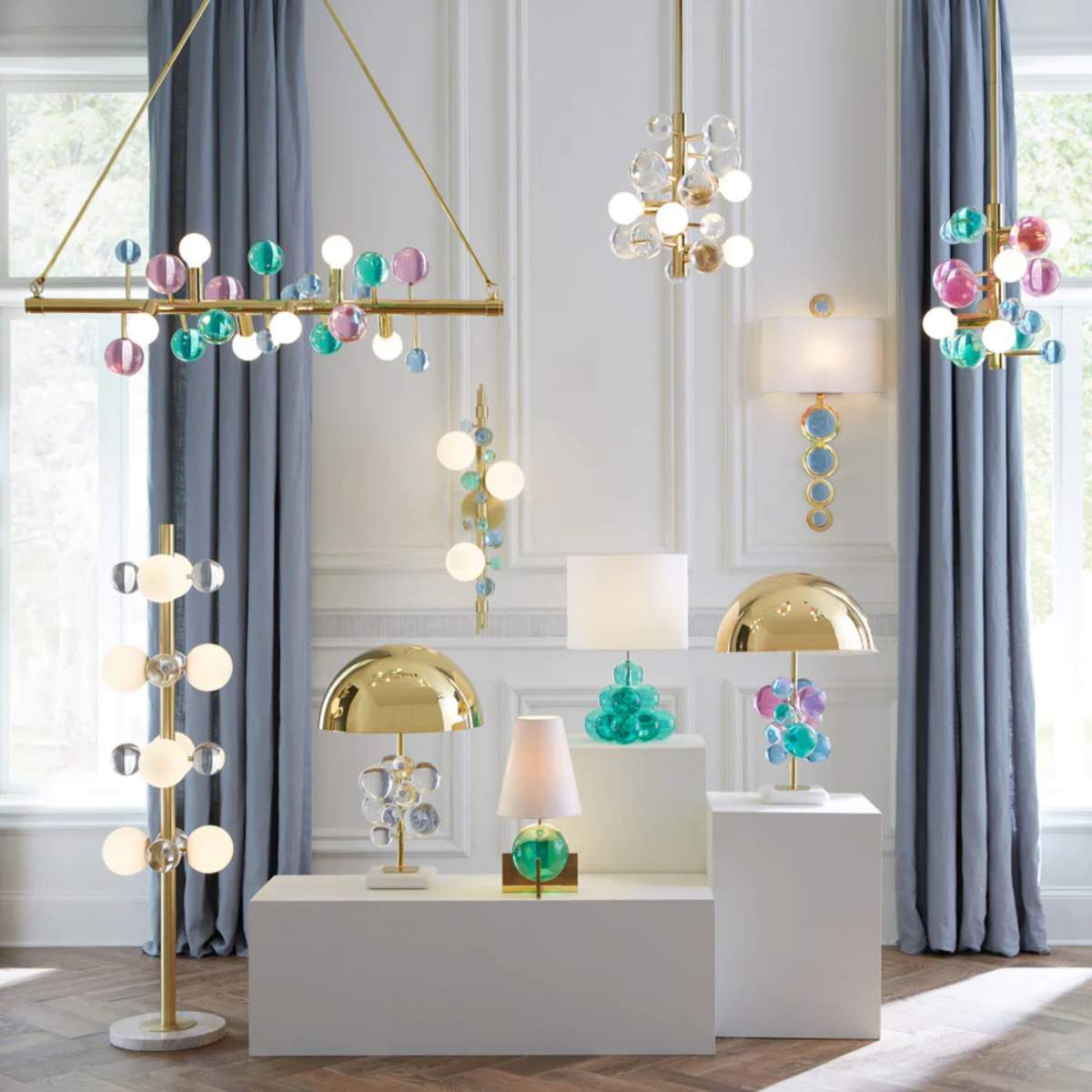 Jonathan Adler Globo Three-Light Sconce