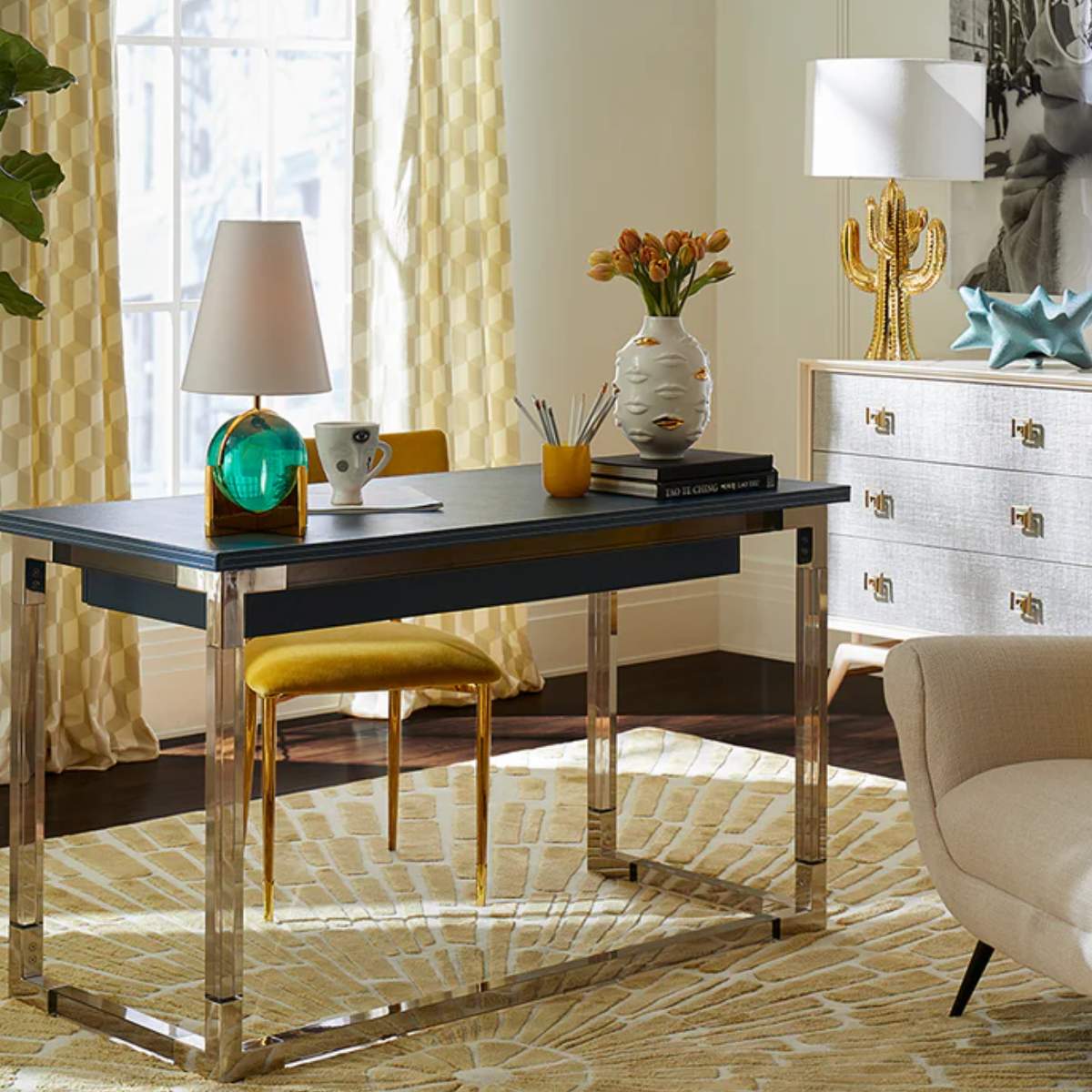 Jonathan Adler Globo Vanity Lamp