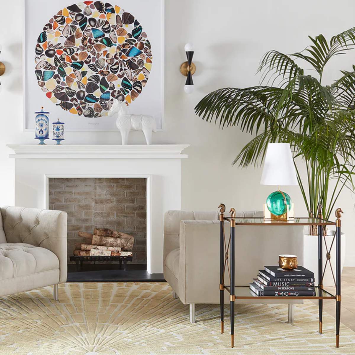 Jonathan Adler Globo Vanity Lamp