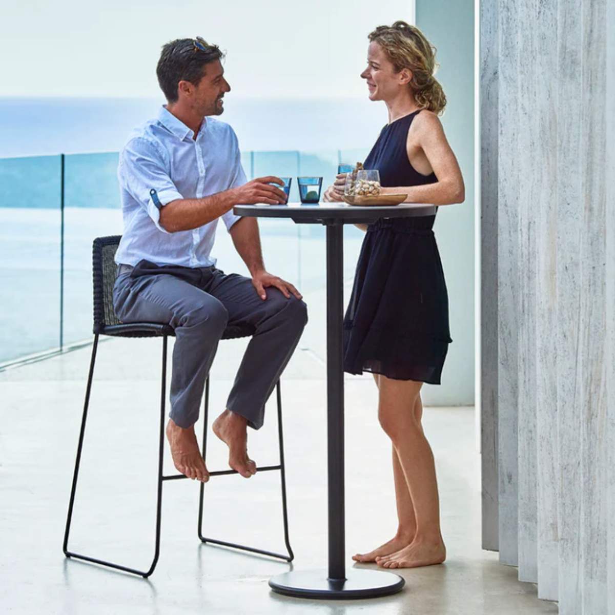 Cane-line Go Bar Table Dia. 60 cm