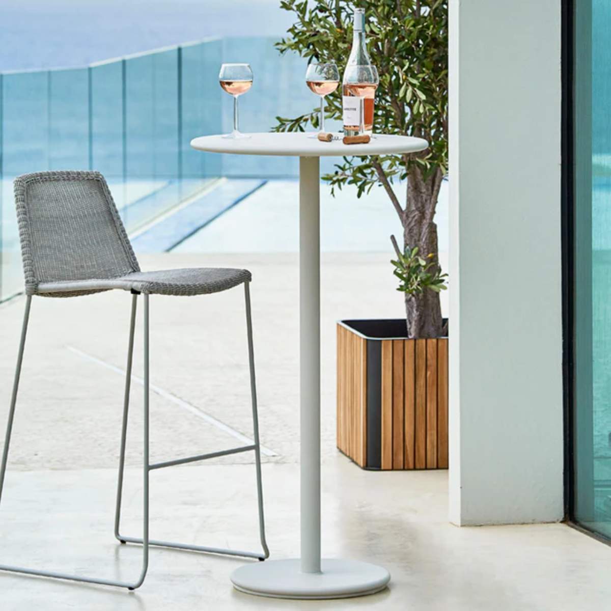 Cane-line Go Bar Table Dia. 60 cm