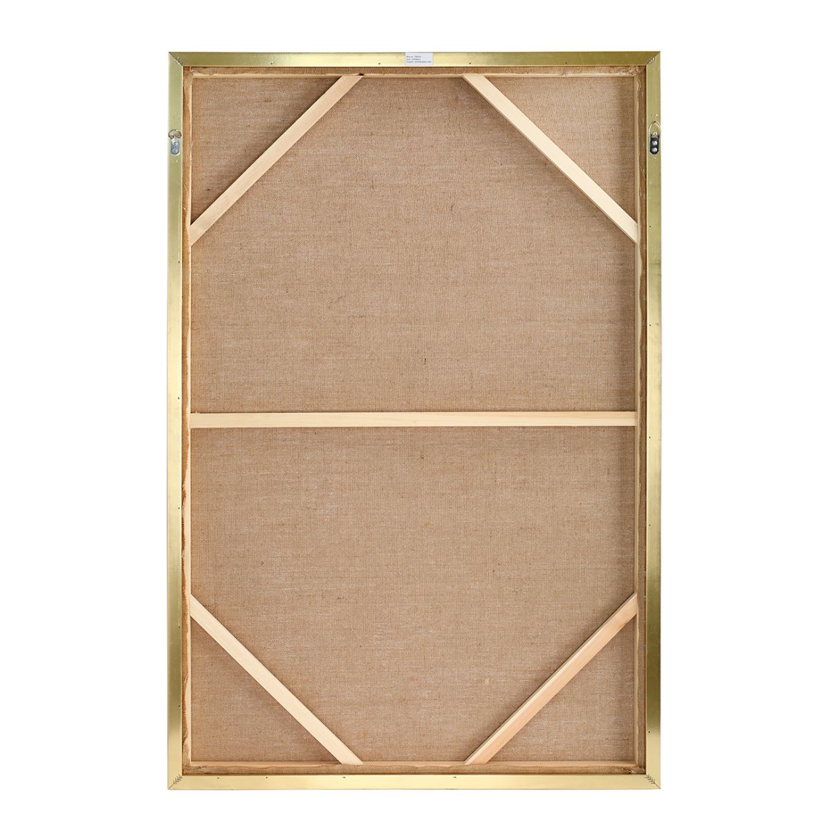 Libra Interiors Golden Dusk Heavy Textured Framed Canvas Wall Art 80x120cm