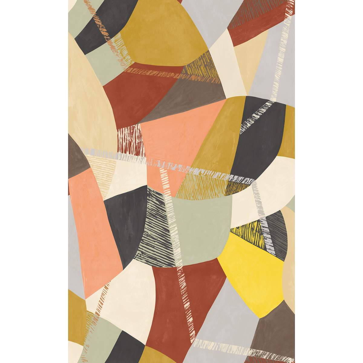 Ohpopsi Grafik Abstract Geo - Cinnamon