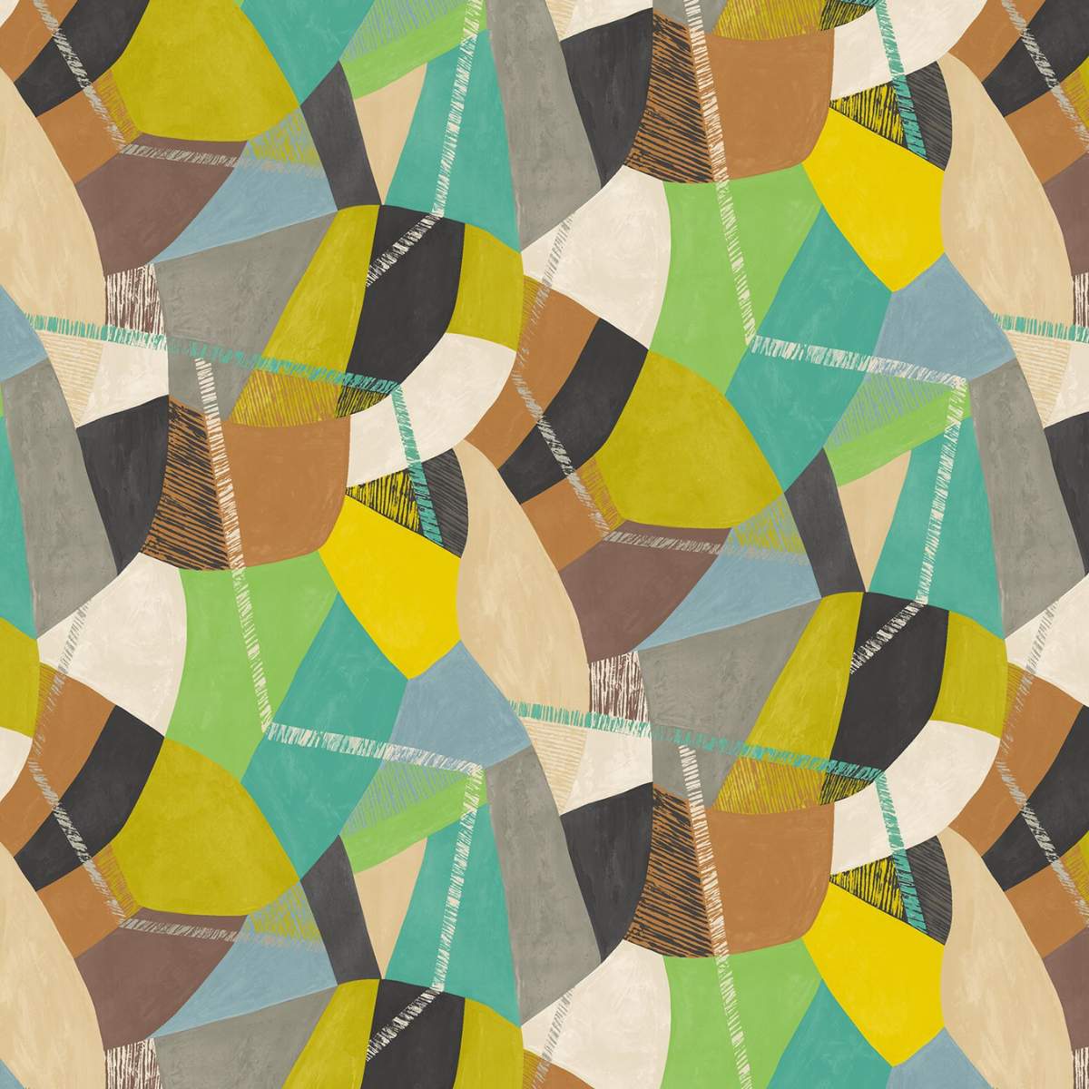 Ohpopsi Grafik Abstract Geo - Jade Riot