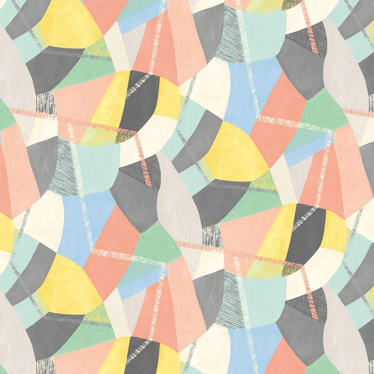 Ohpopsi Grafik Abstract Geo - Pastel Pop