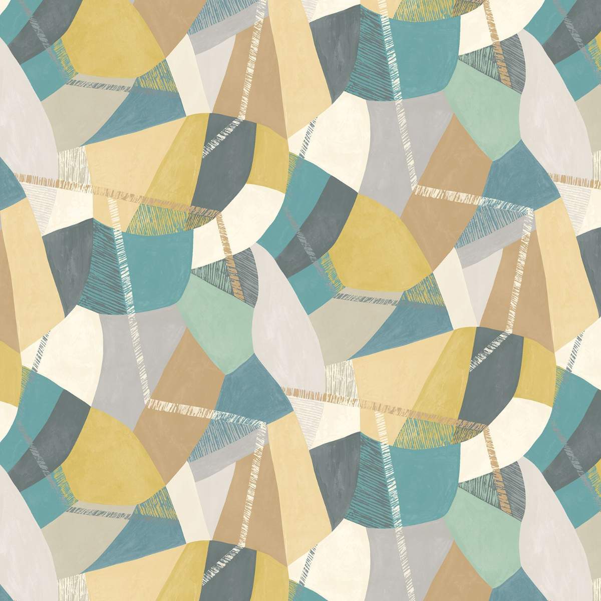 Ohpopsi Grafik Abstract Geo - Smoke & Latte