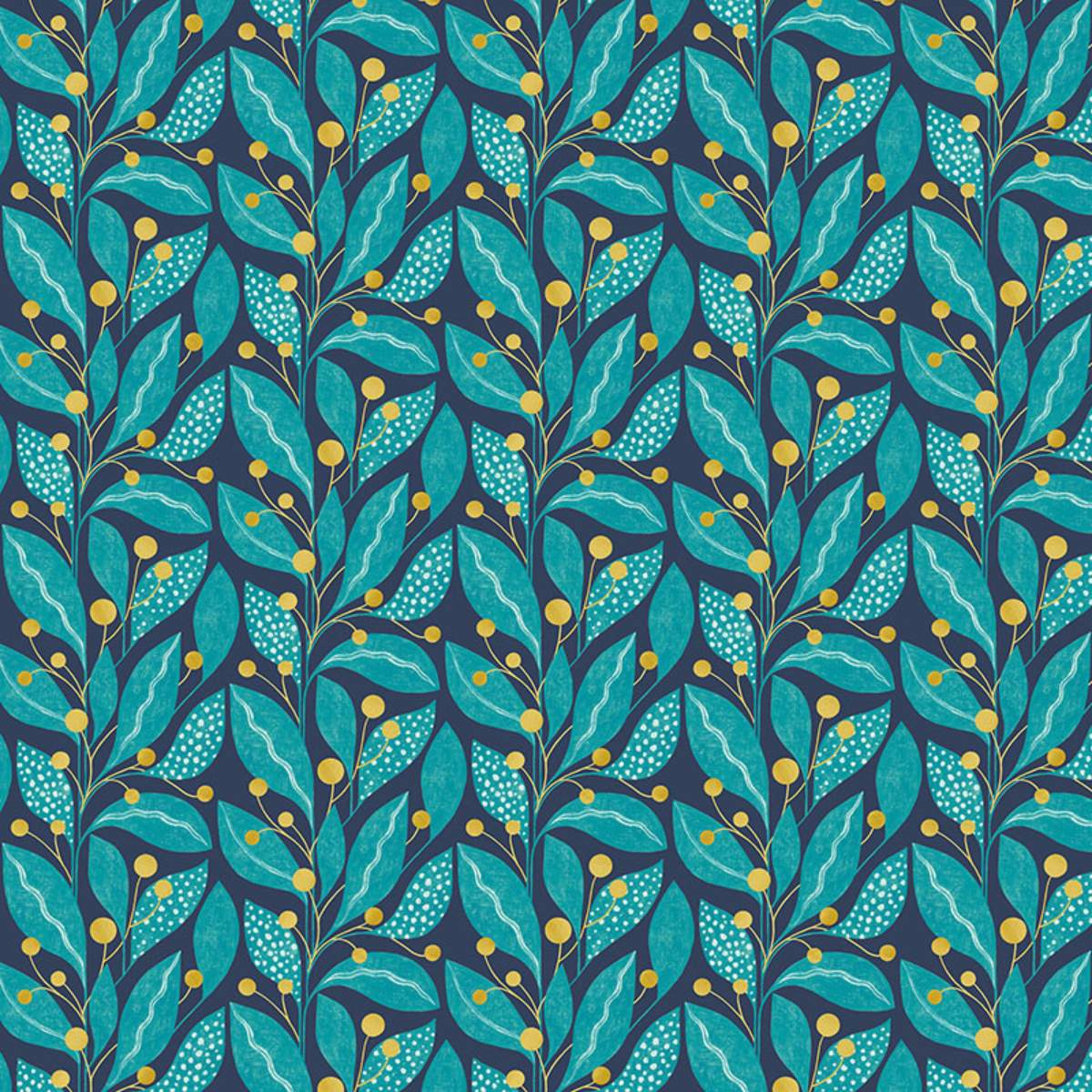 Ohpopsi Grafik Berry Dot - Ink & Azure