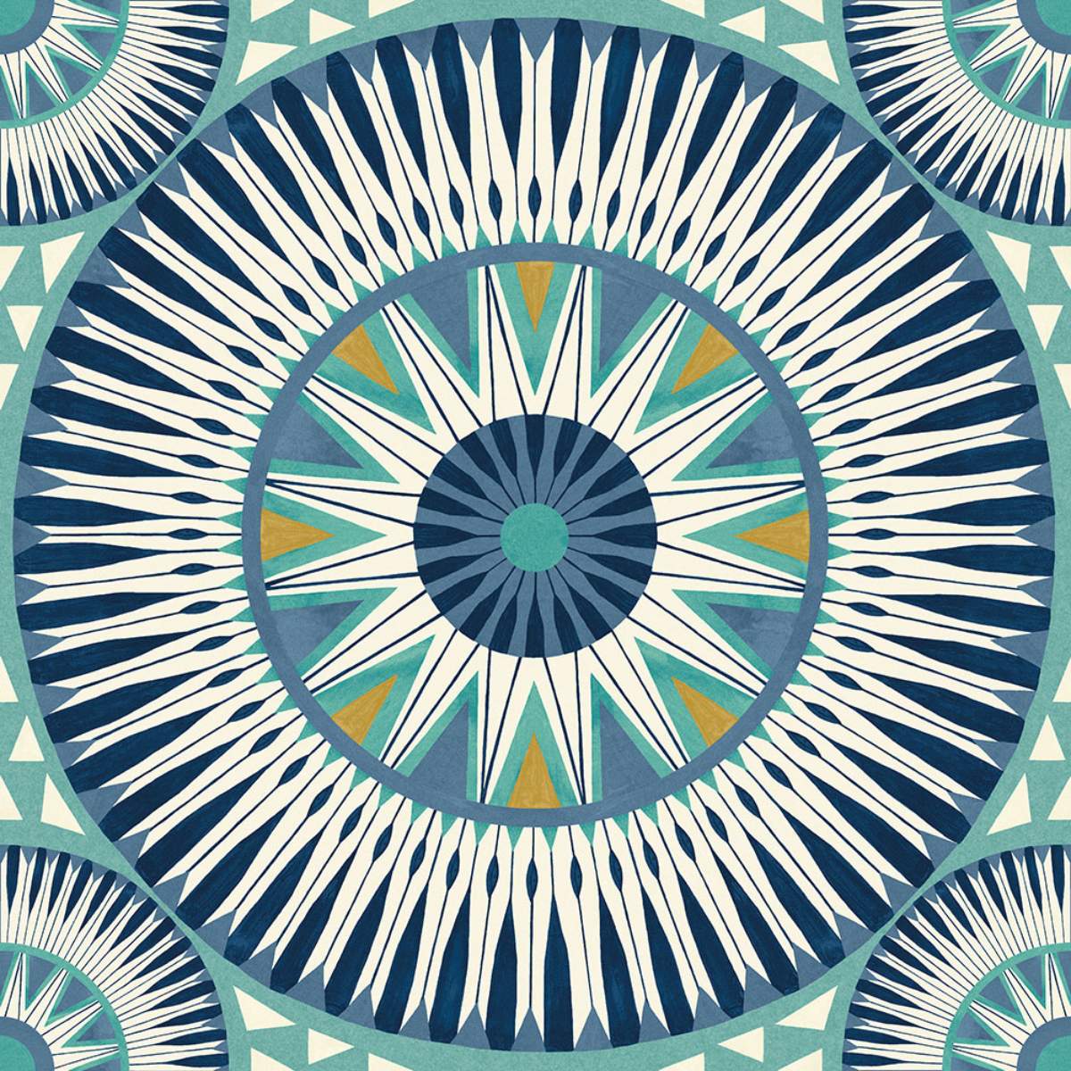 Ohpopsi Grafik Large Ellipse - Denim & Flax