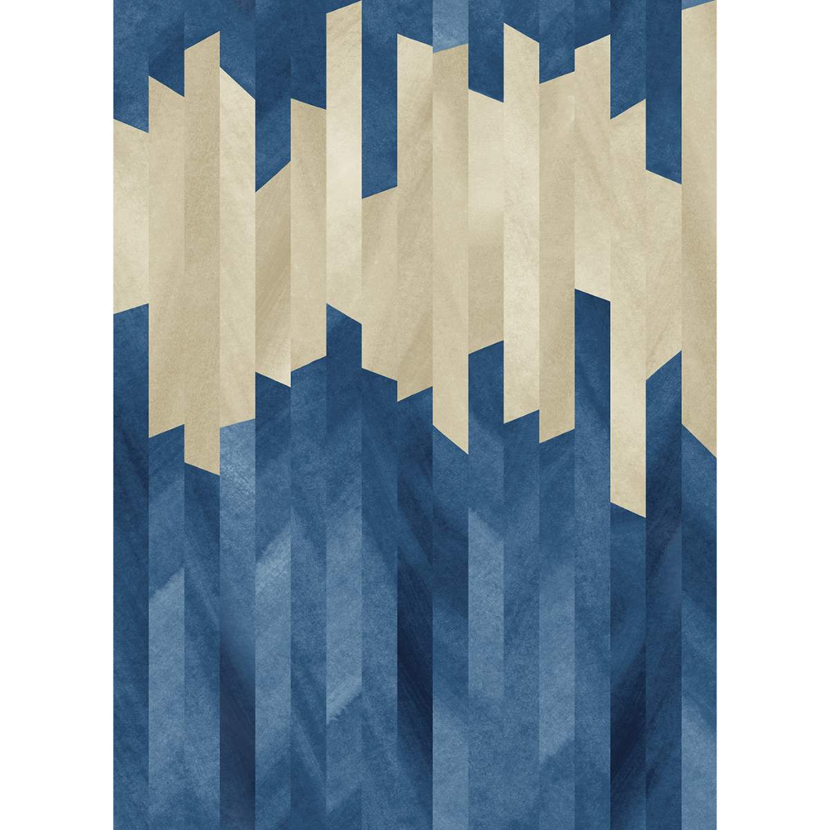 Ohpopsi Grafik Strata - Indigo