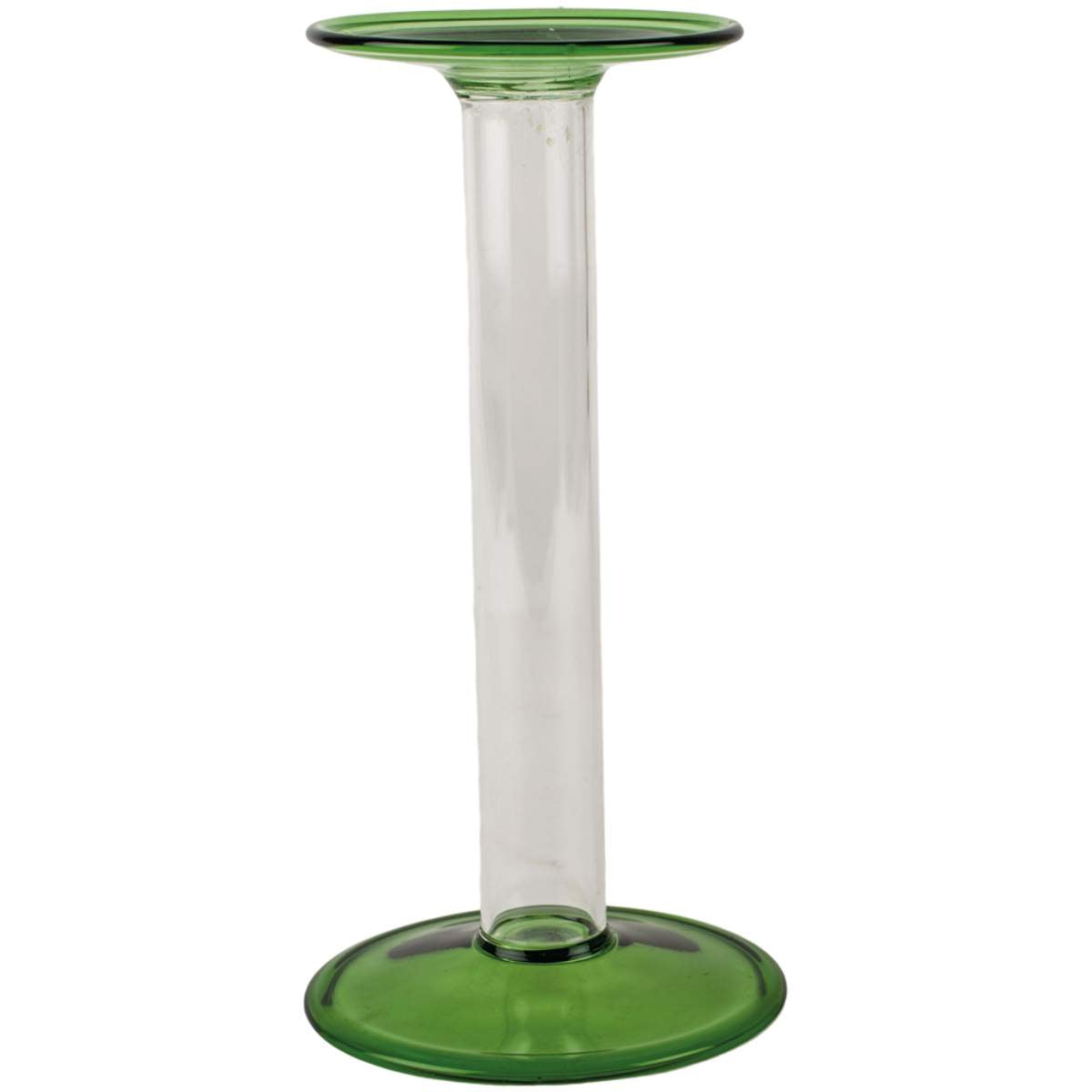 Grand Illusions Glass Candle Holder Fern Tall