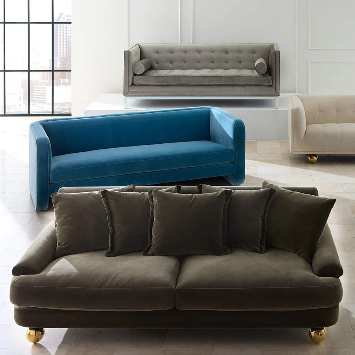 Jonathan Adler Greenwich Sofa