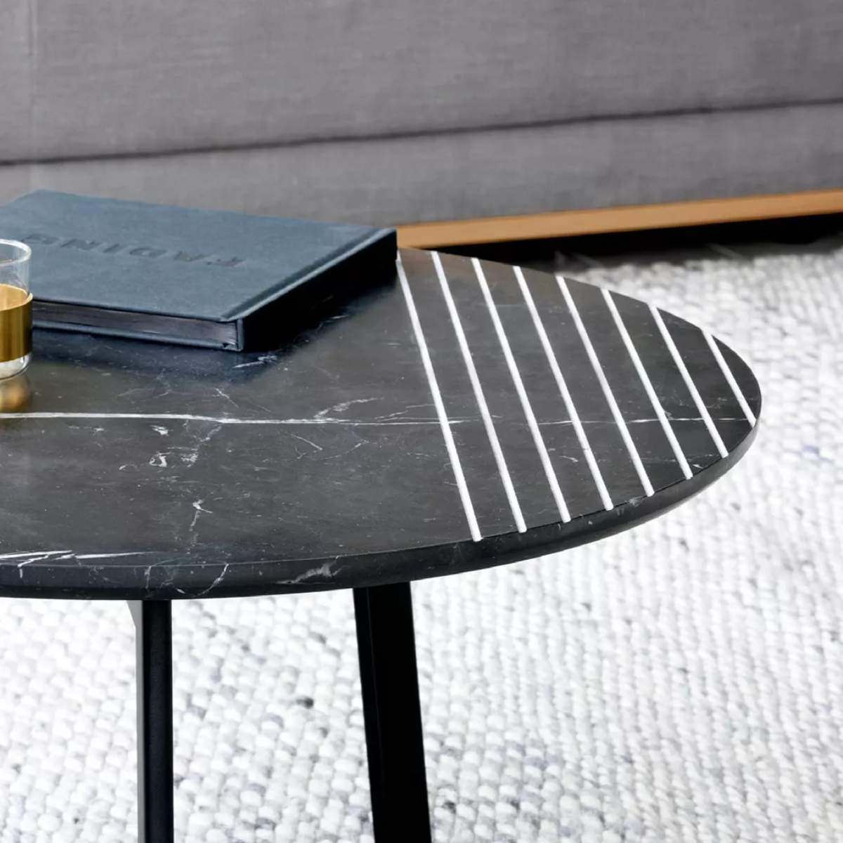 Vincent Shepherd Groove Coffee Table | 72 CM | 3 Different Tops