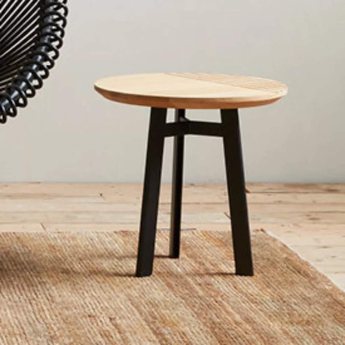 Vincent Shepherd Groove Side Table | 37 cm | 3 Different Tops