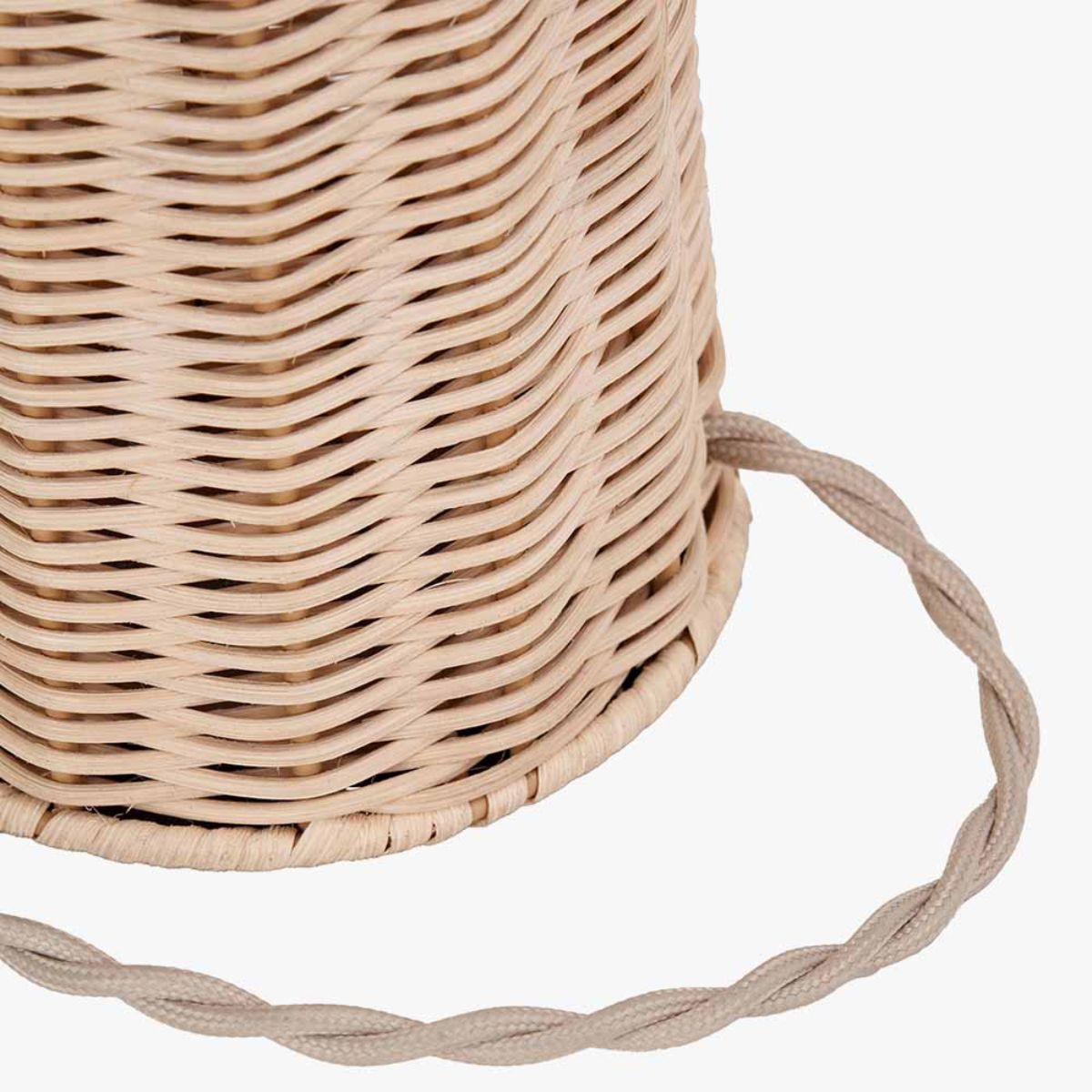 Pacific Lifestyle Hali Rattan Base and Shade Table Lamp