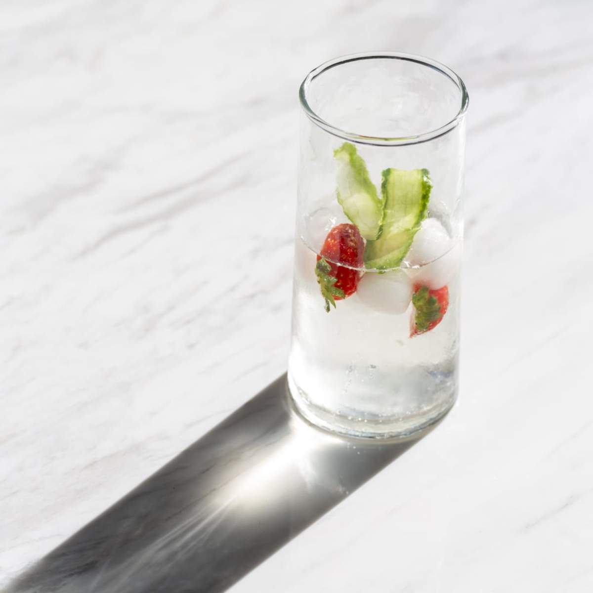 Grand Illusions Hammered Drinking Glass Tall