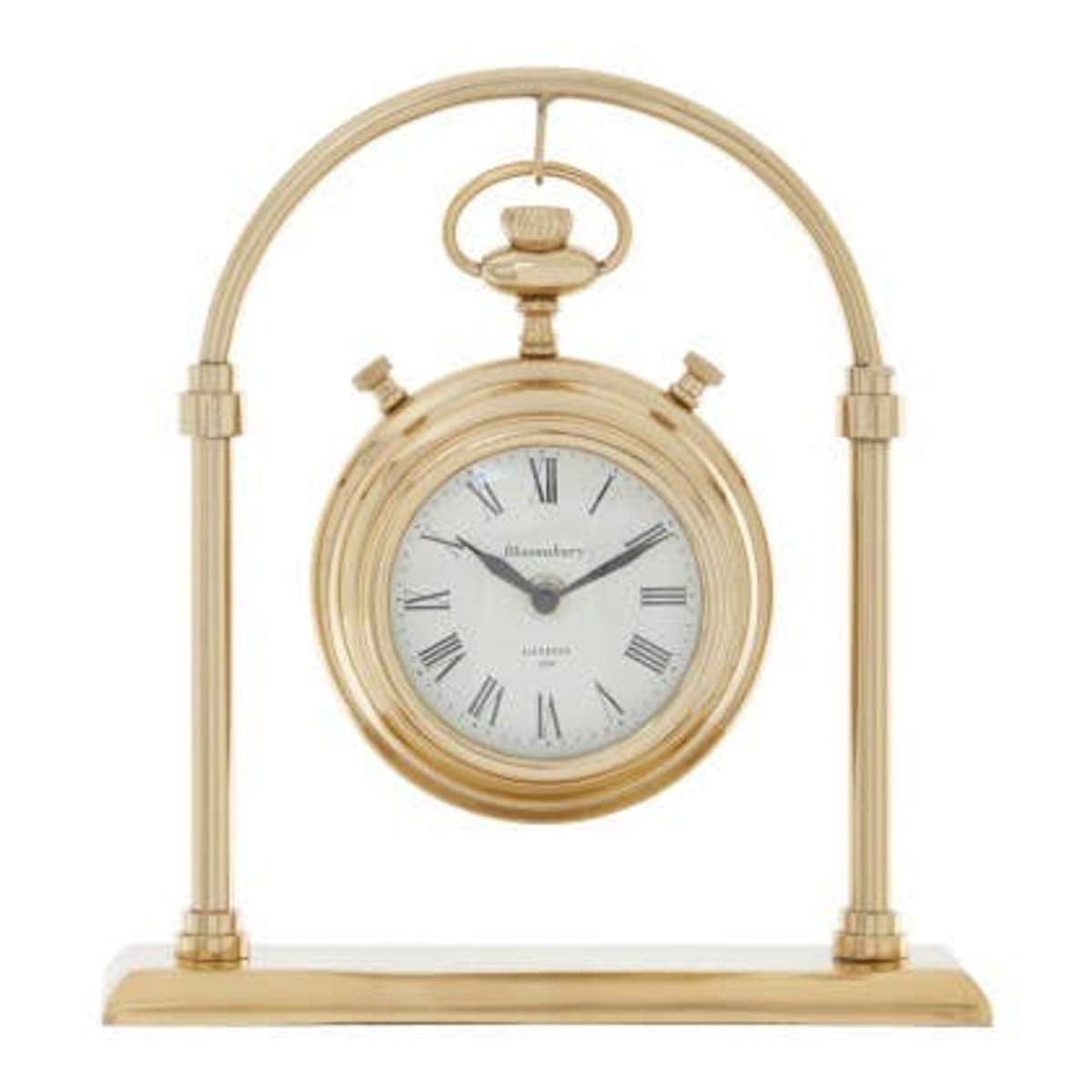 Beaumonde Home Hampstead Round Mantel Clock