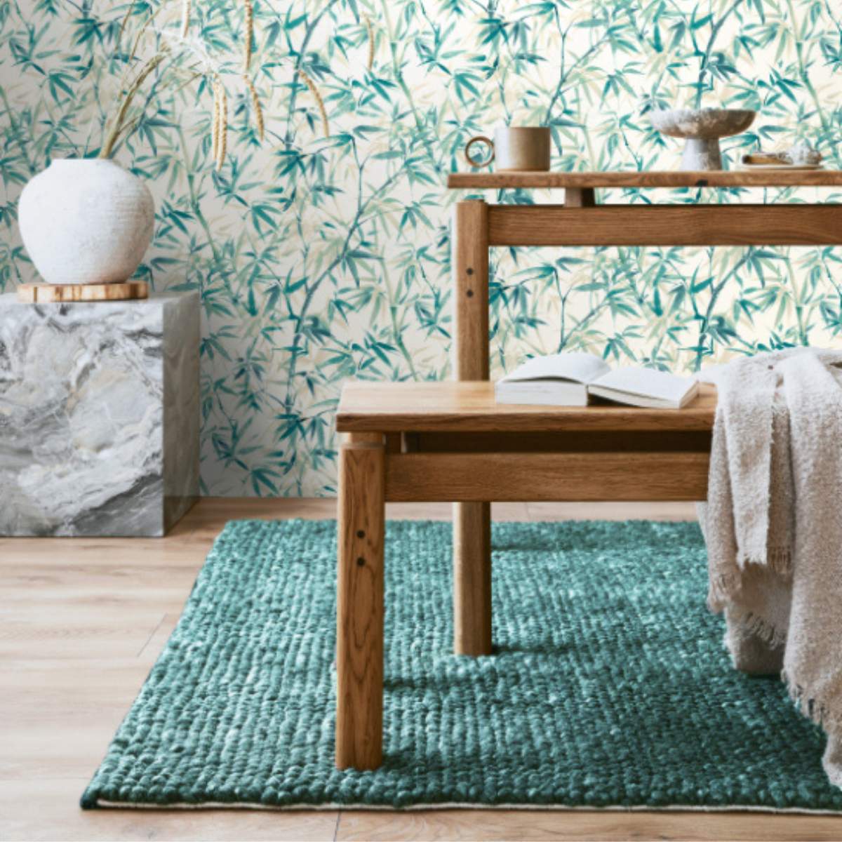 Ohpopsi Hanashi Shadow Bamboo - Peacock