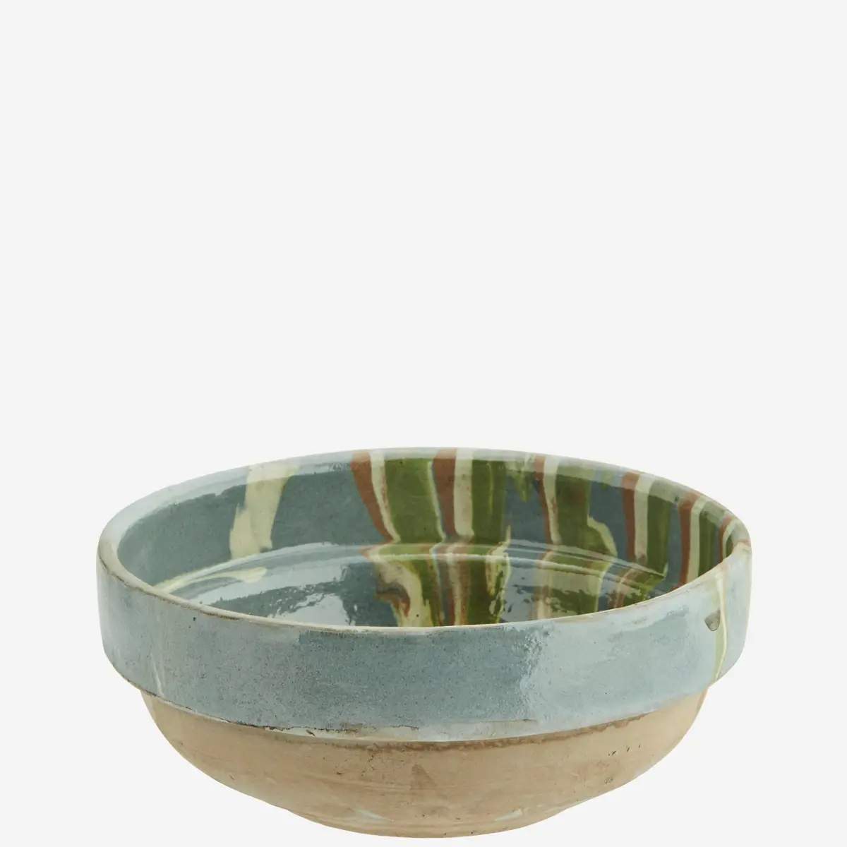 Madam Stoltz Hand Painted Earthenware Bowl