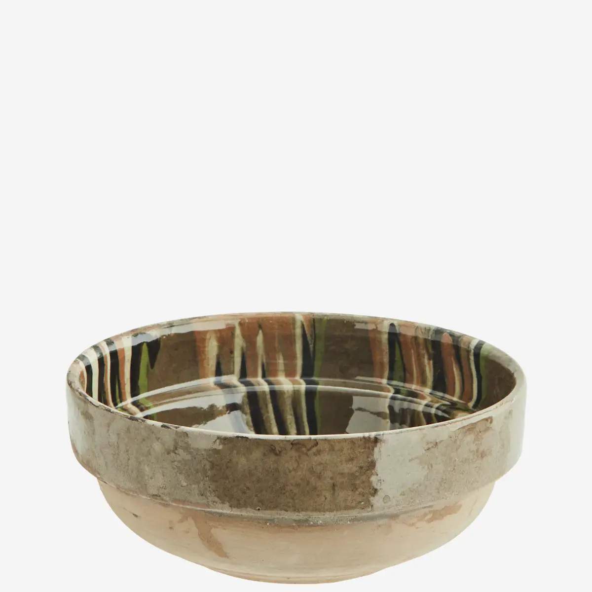 Madam Stoltz Hand Painted Earthenware Bowl