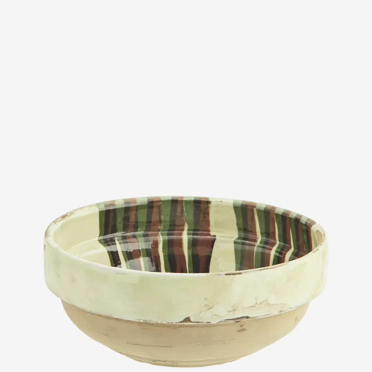 Madam Stoltz Hand Painted Earthenware Bowl