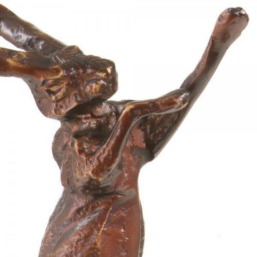 Hare Sculpture - Antique Bronze Finish-Beaumonde