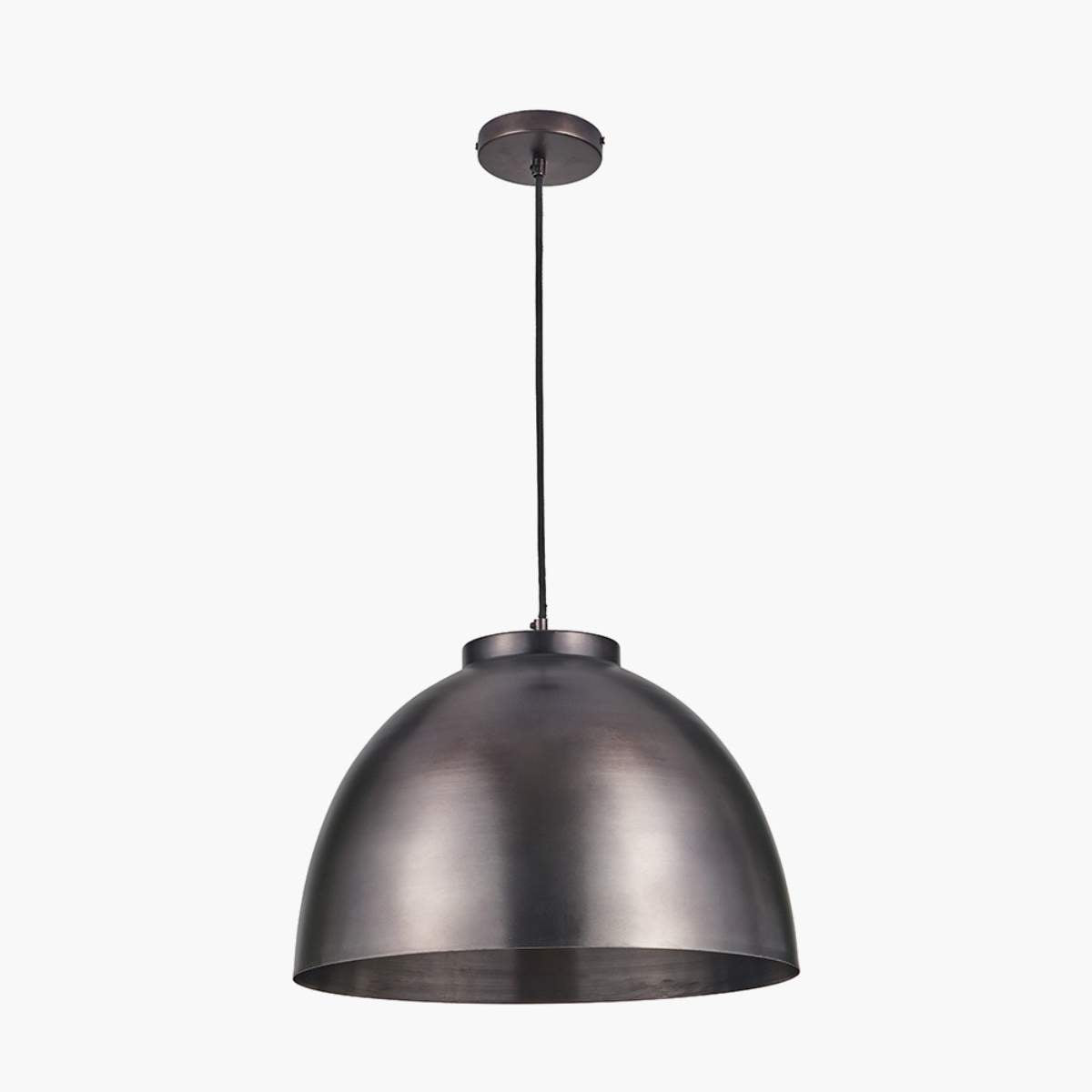 Pacific Lifestyle Harlem Antique Bronze Domed Metal Pendant