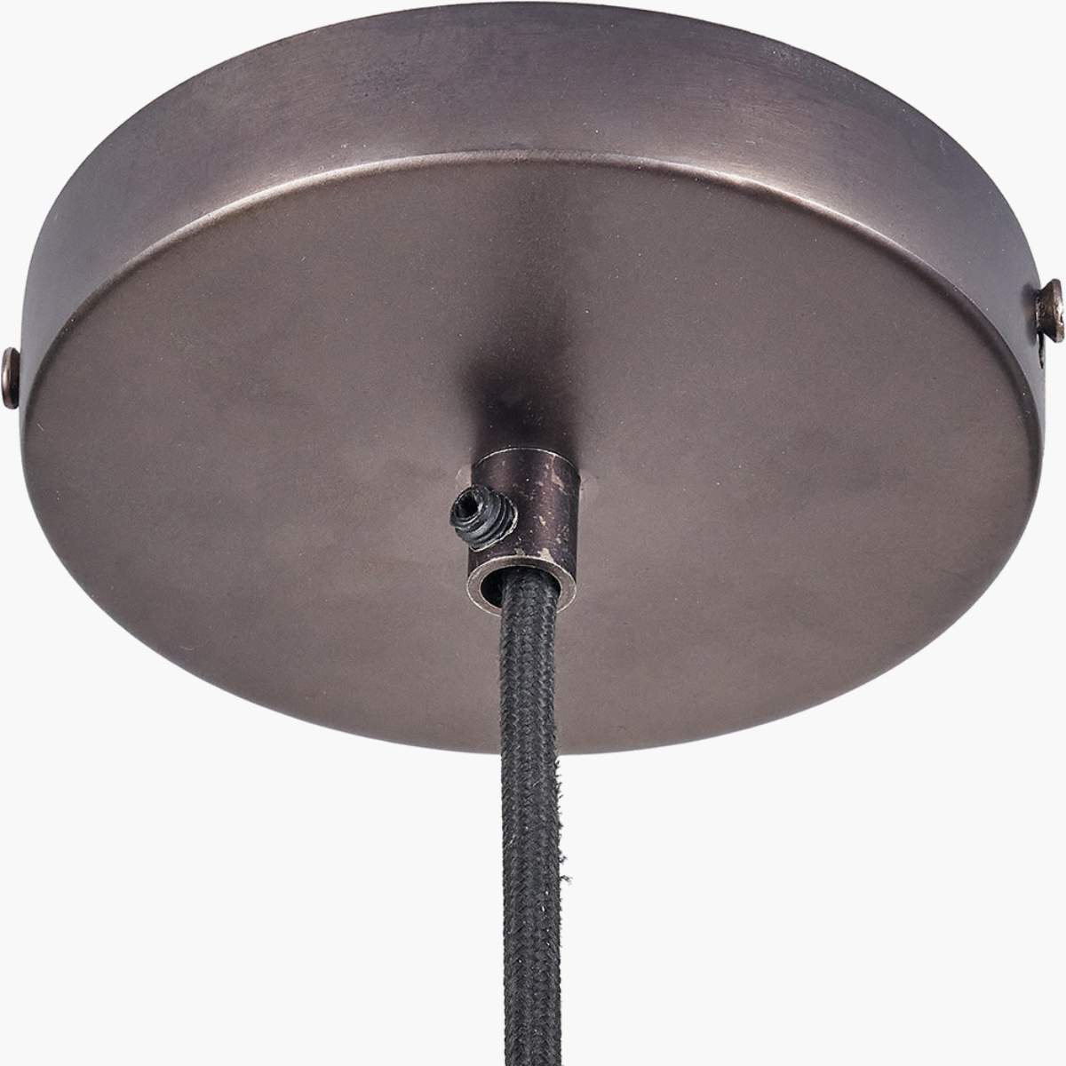 Pacific Lifestyle Harlem Antique Bronze Domed Metal Pendant